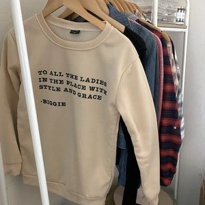 Biggie sweatshirt